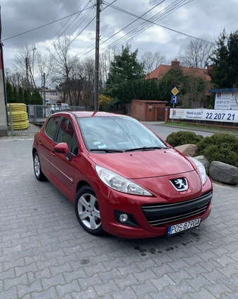 Peugeot 207 cena 9500 przebieg: 203300, rok produkcji 2010 z Chocz małe 106